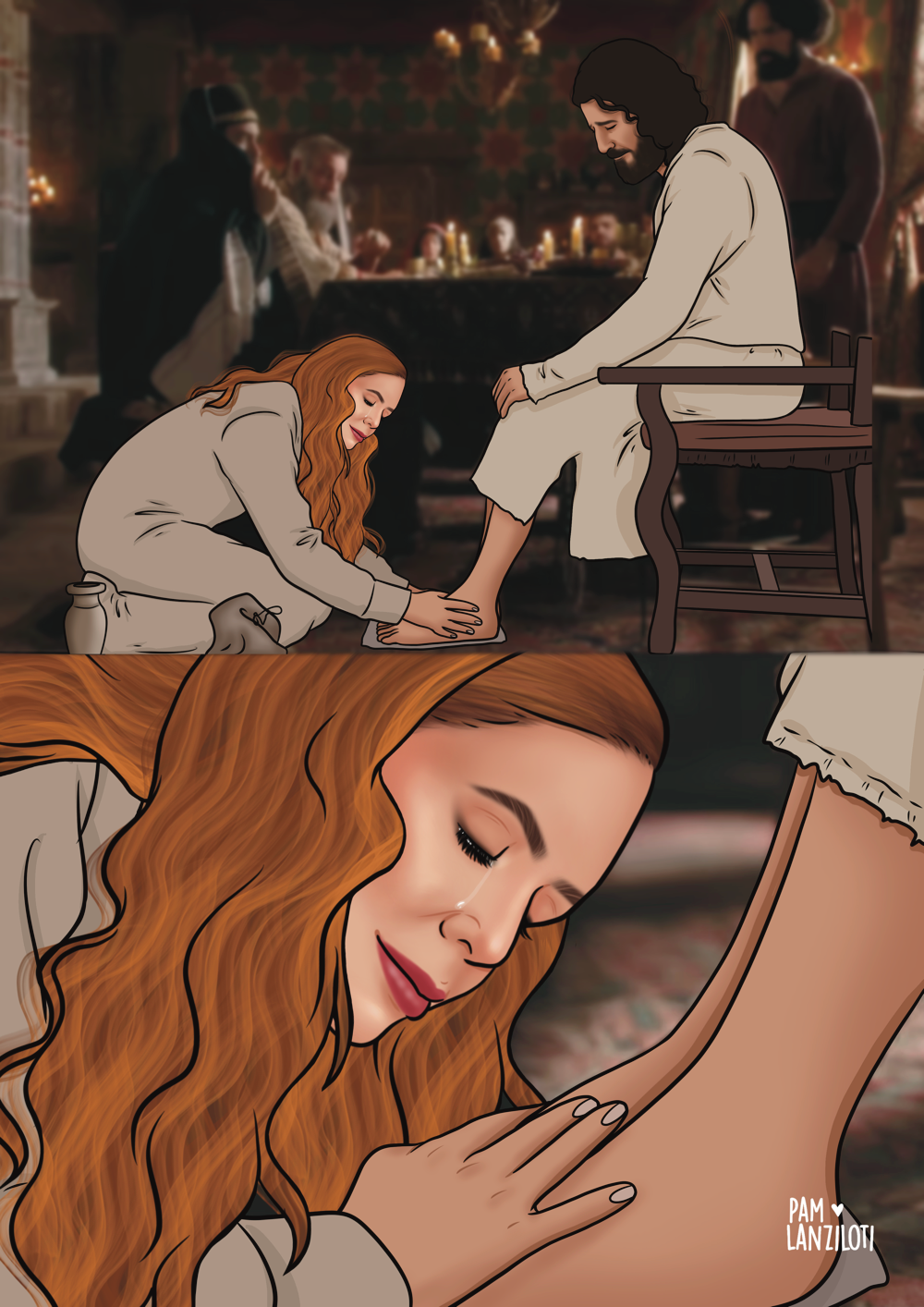 Maria e o vaso de alabastro