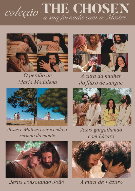 Coleção Completa: 12 artes + álbum físico